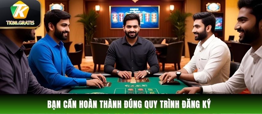 Live Casino Để tham gia trải nghiệm tại nhà cái bạn cần hoàn thành đúng quy trình đăng ký