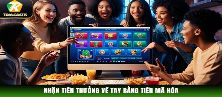 Rút Tiền Nhận tiền thưởng về tay bằng tiền mã hóa