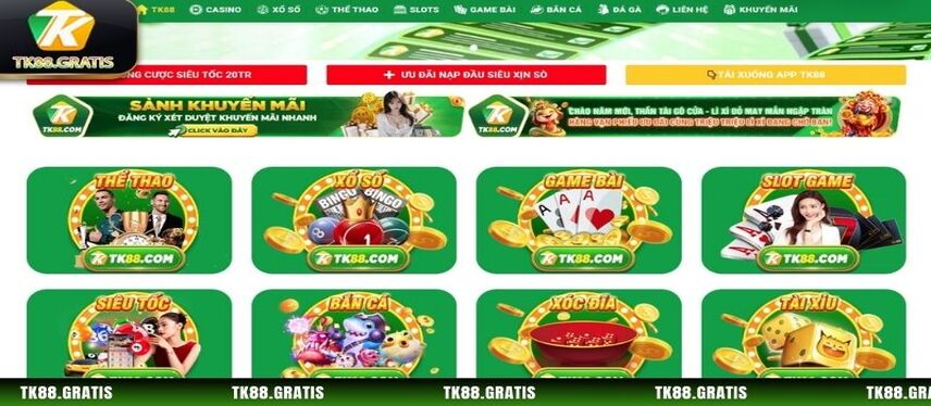 Tk88 Những điểm mạnh nổi bật mà thương hiệu mang lại cho hội viên